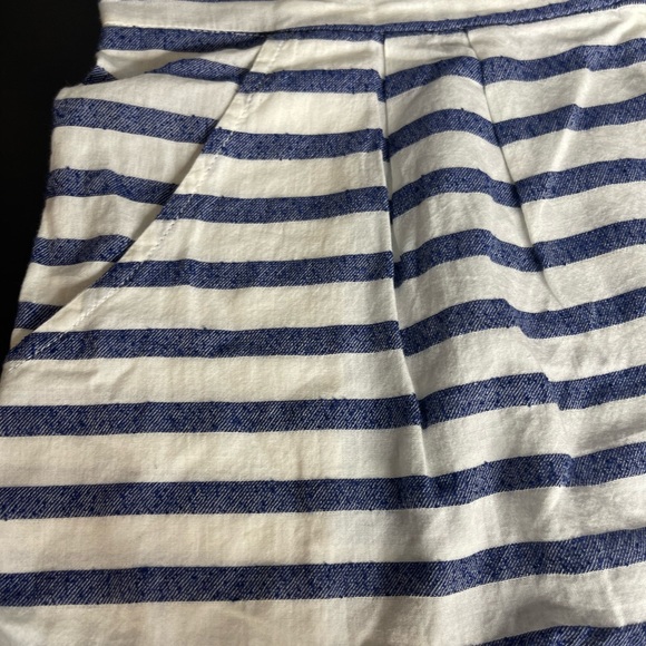 KOCH white and navy sailor shorts size XS - Picture 3 of 8